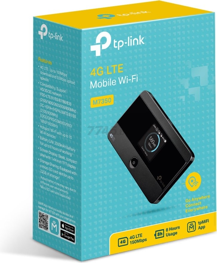 Мобильный Wi-Fi роутер TP-LINK M7350 v6.20 - Фото 4