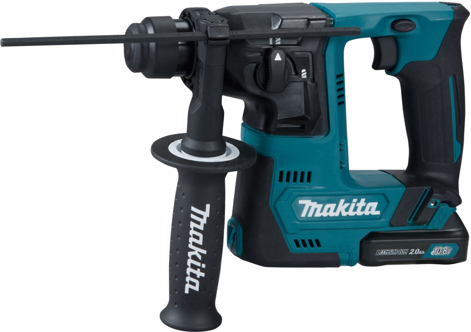 Перфоратор аккумуляторный MAKITA HR 140 DWAJ (HR140DWAJ) - Фото 2