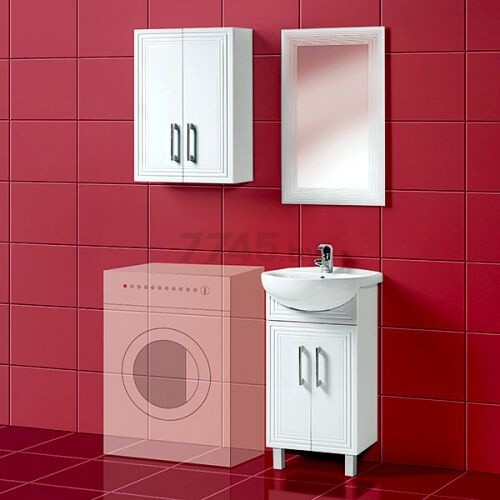 Зеркало для ванной АКВАЛЬ Манго 50 (МАНГО.04.50.00.N) - Фото 2