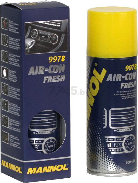 Очиститель кондиционера MANNOL 9978 Air-Con Fresh 200 мл (97150)