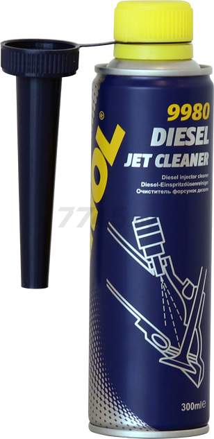 Очиститель форсунок MANNOL 9980 Diesel Jet Cleaner 300 мл (52077)