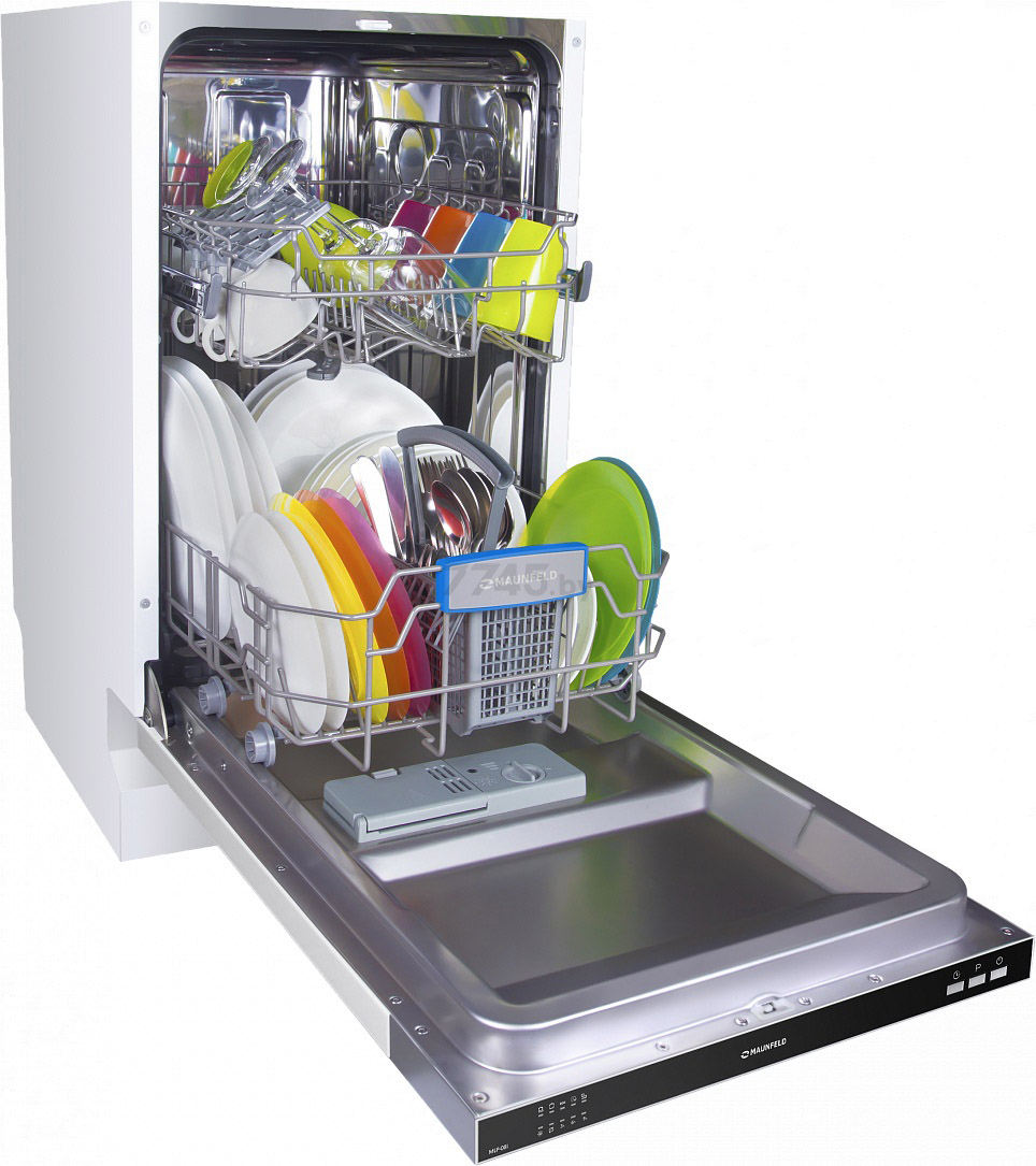 Машина посудомоечная встраиваемая MAUNFELD MLP 08I - Фото 3