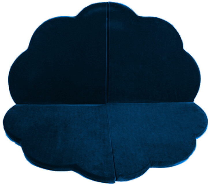 Игровой коврик MISIOO Flower Navy Blue (125068)