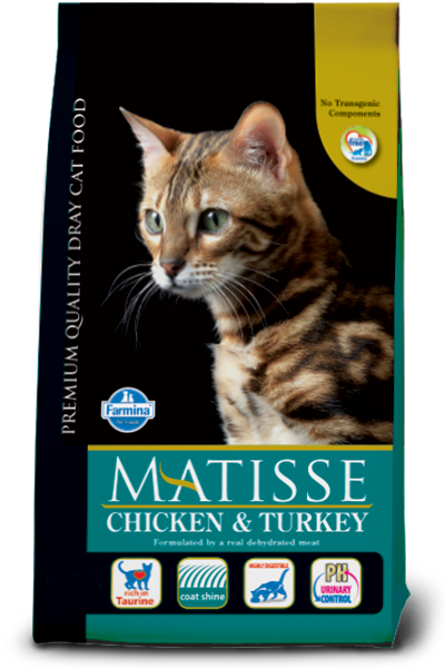 Сухой корм для кошек FARMINA Matisse курица и индейка 10 кг (8010276030115)
