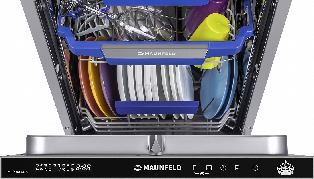 Машина посудомоечная встраиваемая MAUNFELD MLP-08IMRO (КА-00012984) - Фото 8