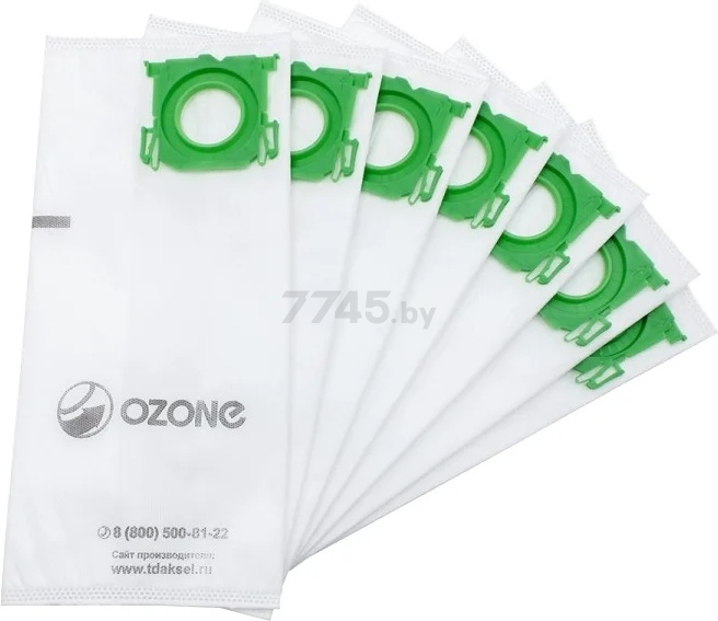Мешок для пылесоса OZONE для Bork V701 8 штук (M-56)