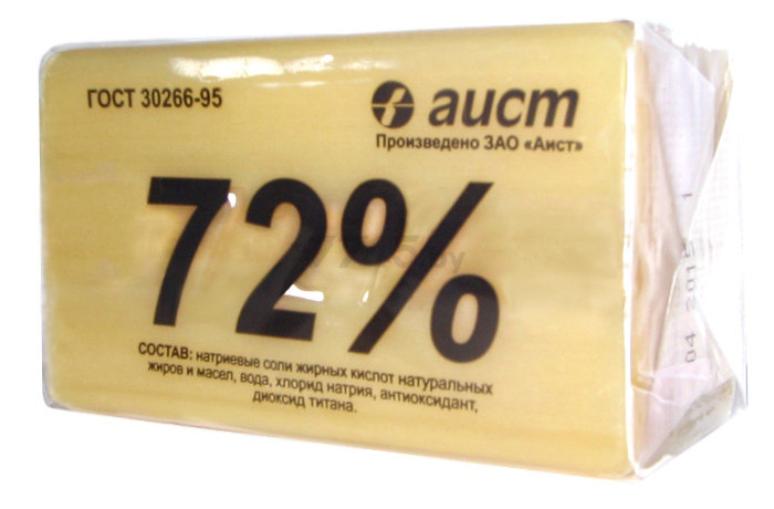 Мыло хозяйственное АИСТ 72% 200 г (АИСТ4316)