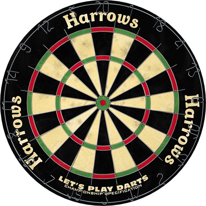 Мишень HARROWS Let's Play Darts Game Set