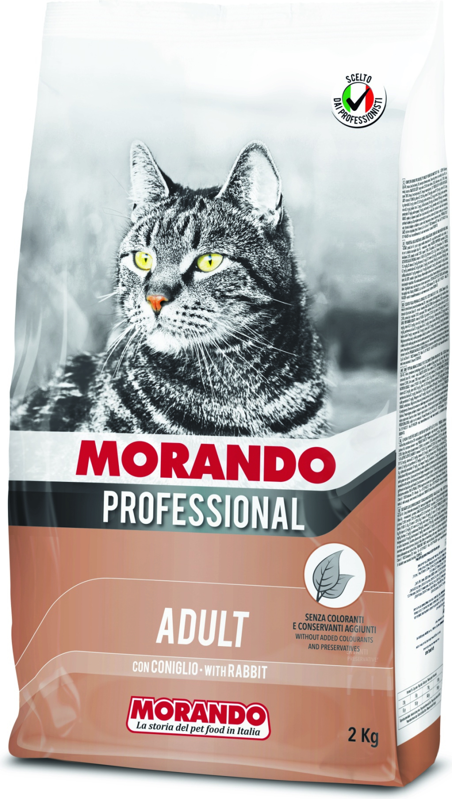 Сухой корм для кошек MORANDO Professional кролик 2 кг (8007520099028)