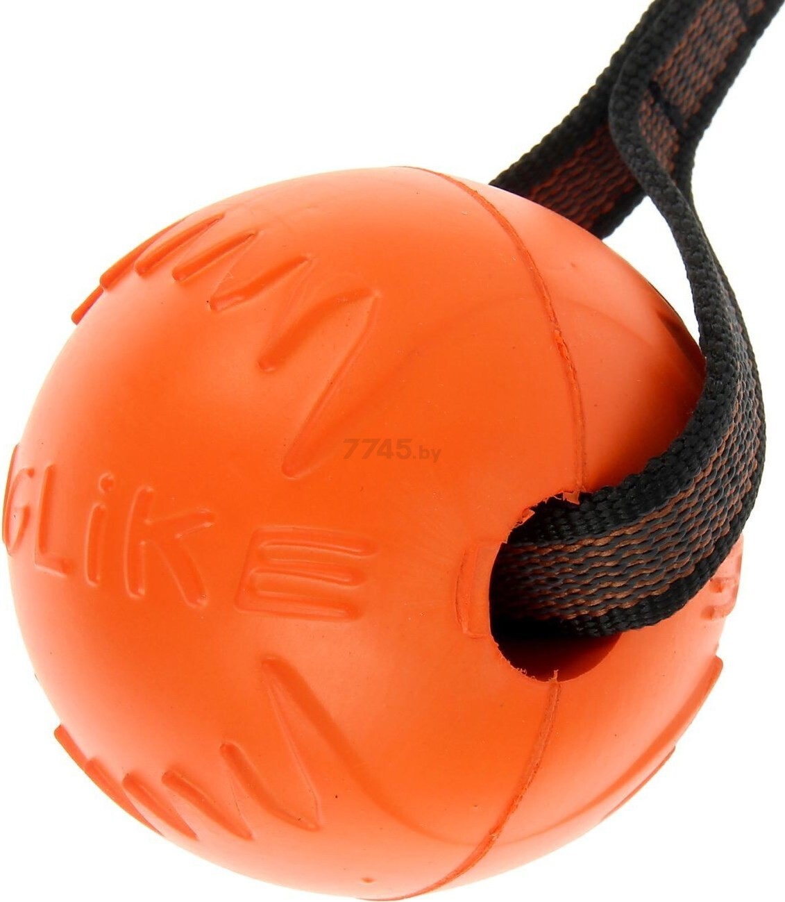 Игрушка для собак DOGLIKE Мяч с лентой d 6,5 см DM7344 (4680016232365) - Фото 2