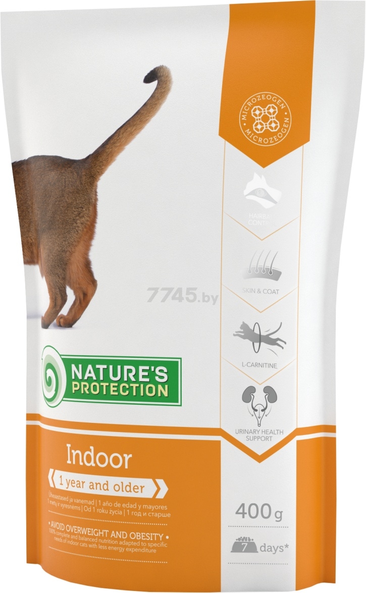 Сухой корм для кошек NATURE'S PROTECTION Indoor 0,4 кг (NPS24347) - Фото 2