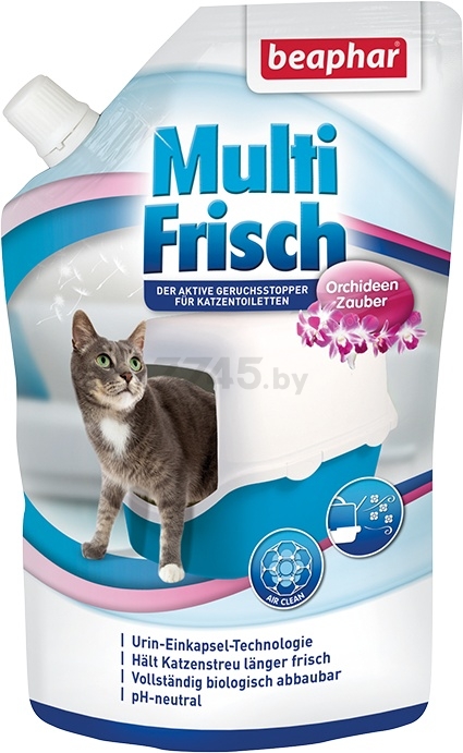 Нейтрализатор запаха для кошачьего туалета BEAPHAR Multi Frisch орхидея 400 г (8711231132867)