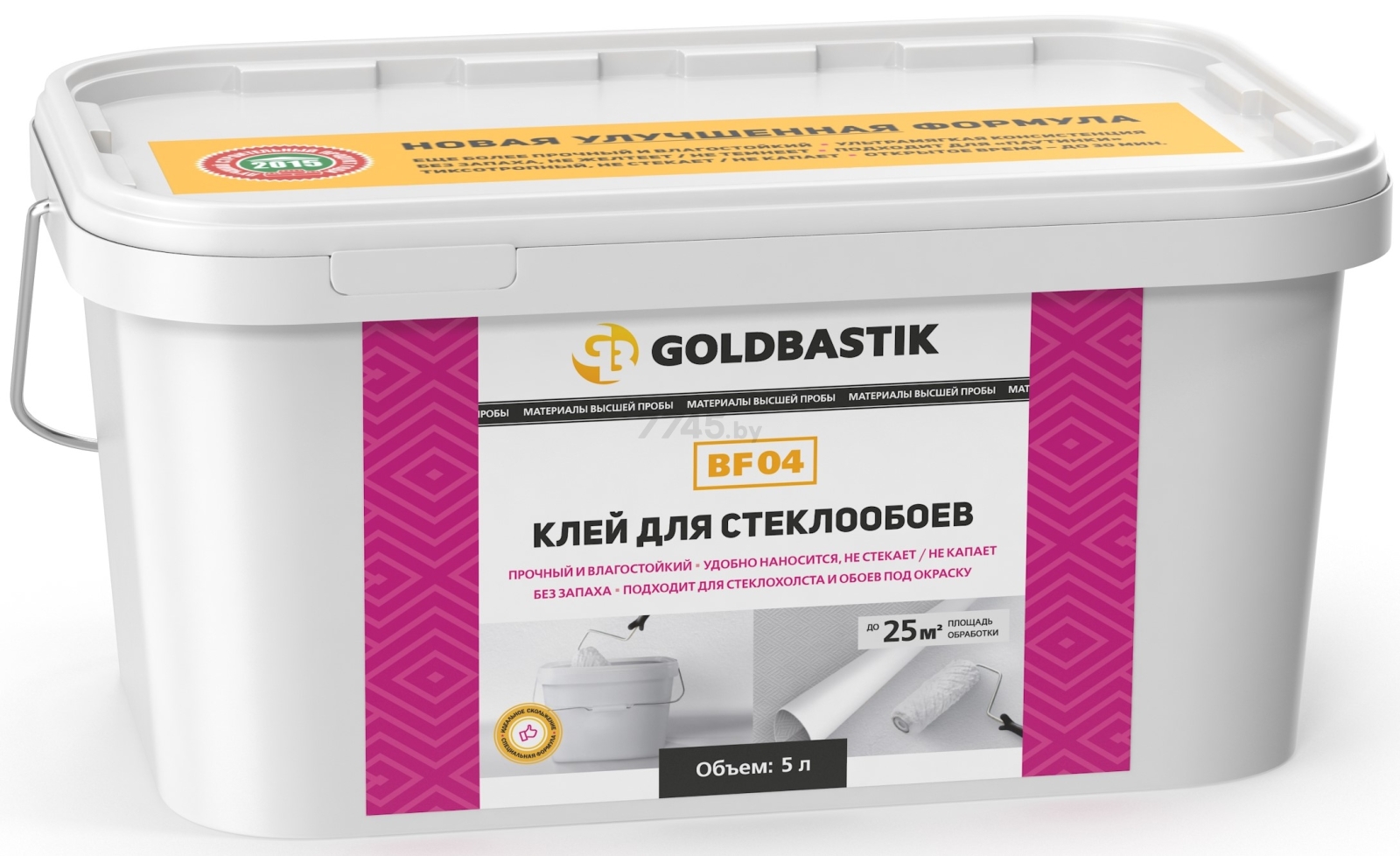 Клей для стеклообоев GOLDBASTIK 5 л (BF 04)