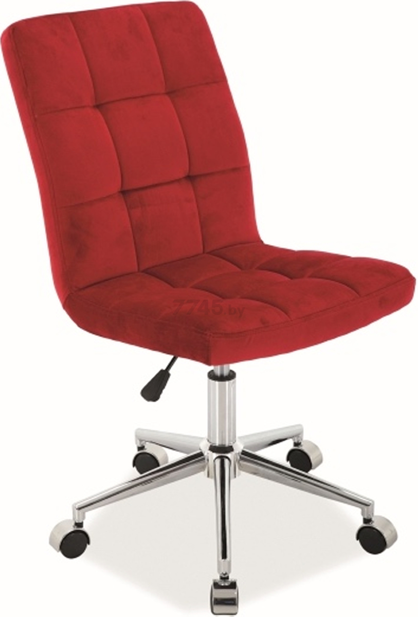 Кресло компьютерное SIGNAL Q-020 Velvet бордовый (OBRQ020VBO)