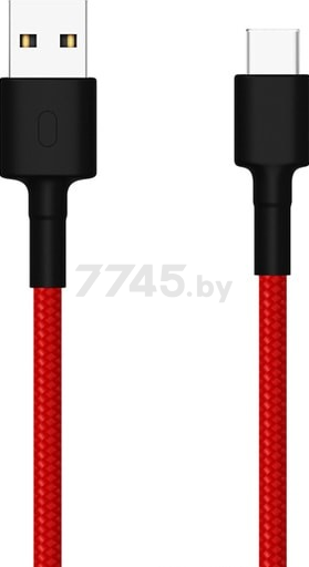 Кабель XIAOMI USB-C Braided (SJV4110GL) красный