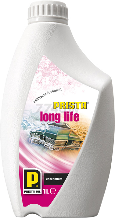 Антифриз G12+ красный PRISTA Antifreeze Long Life 1 л (P020027)