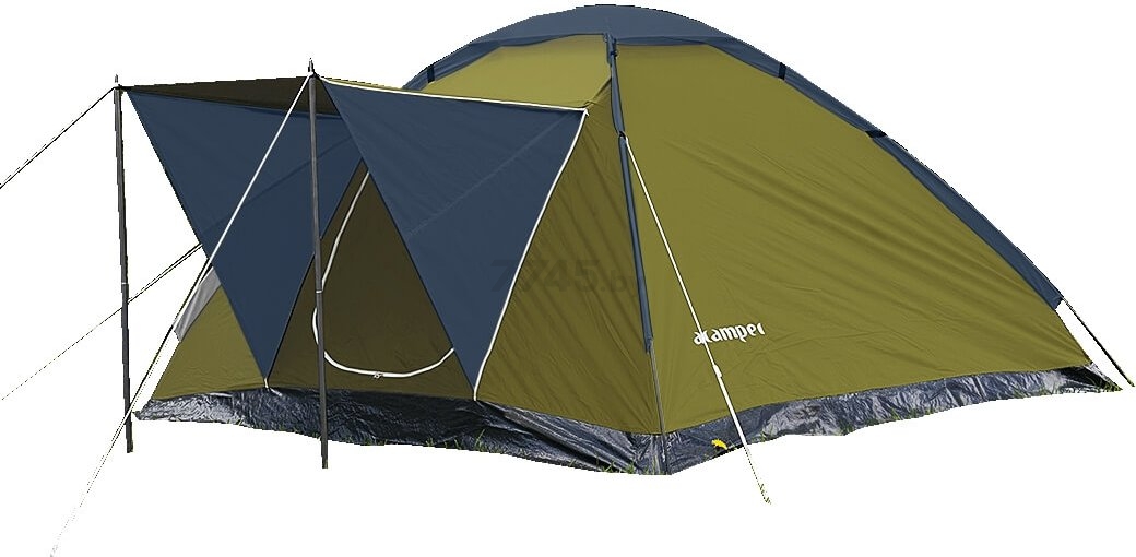 Палатка ACAMPER Monodome 4 (зеленый)