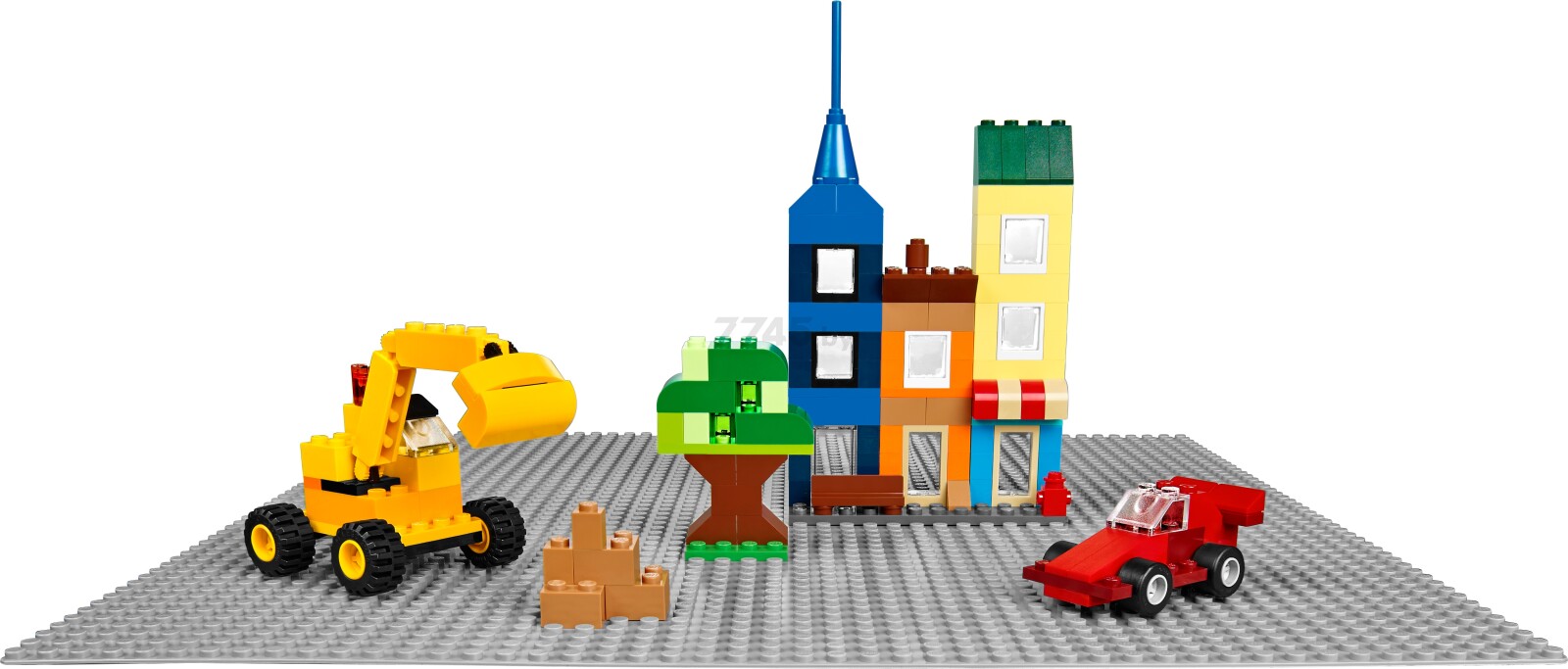 Конструктор LEGO Classic Строительная пластина серого цвета (10701) - Фото 3