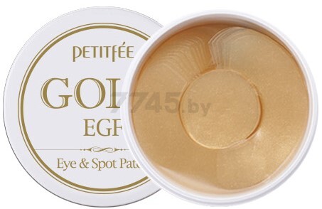 Патчи под глаза PETITFEE Gold & Egf Eye Spot Patch 90 штук (8809239800618) - Фото 3