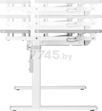 Парта РАСТУЩАЯ МЕБЕЛЬ Study Desk E202S с полкой (2490001) - Фото 2