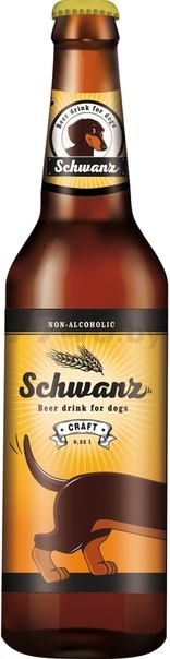 Лакомство для собак API-SAN Schwanz Пивной напиток 330 мл (4650104752280)