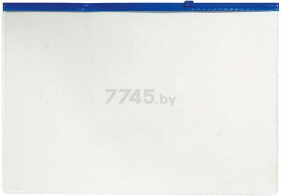 Папка на молнии INФОРМАТ А4 прозрачный пластик 180 мкм (PK85A4T)