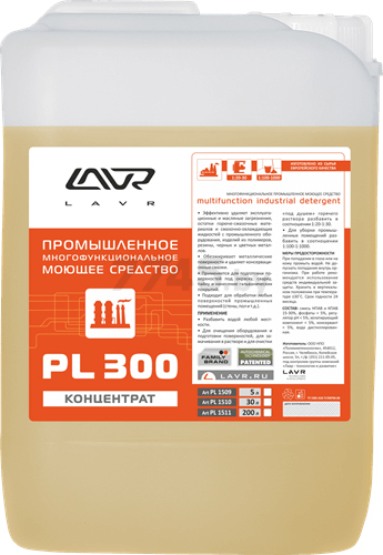 Очиститель LAVR PL300 5 л (PL1509) - Фото 2