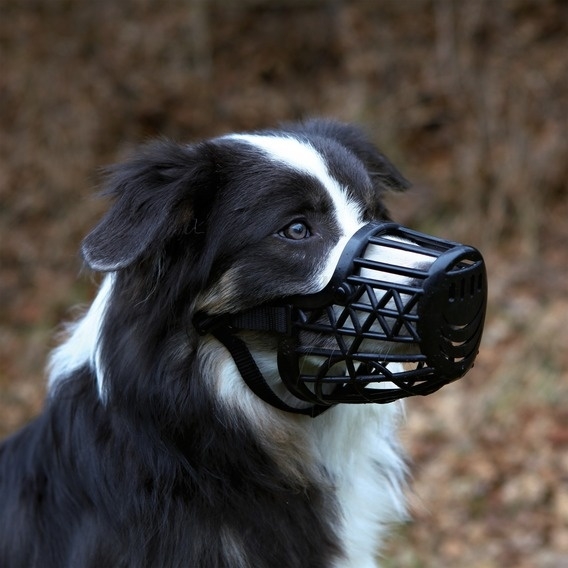 Намордник для собак пластиковый TRIXIE L 26 см (17605) - Фото 2