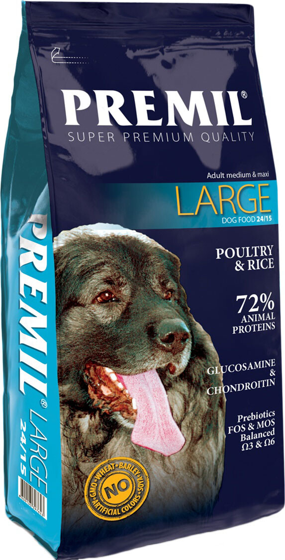 Сухой корм для собак PREMIL Large 1 кг (БП000005358)