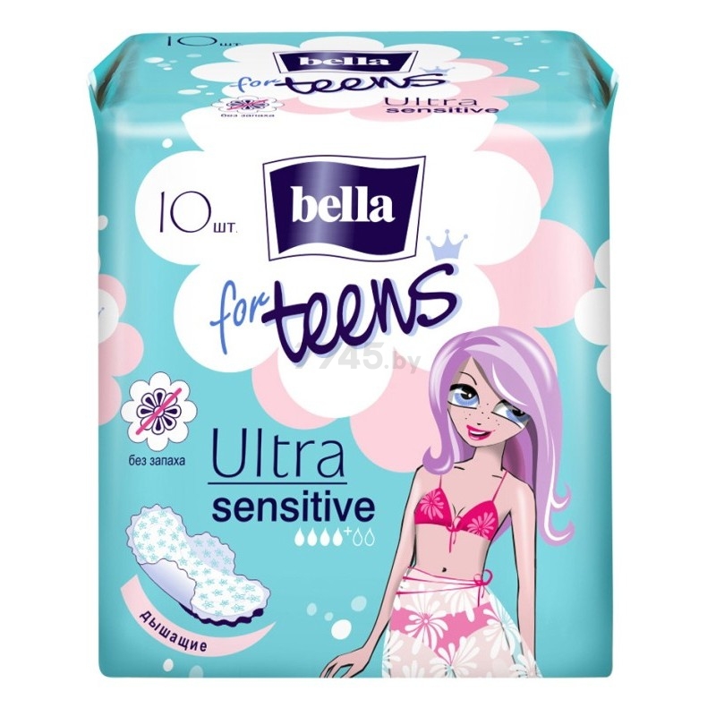 Прокладки гигиенические BELLA For Teens Ultra Sensetive 10 штук (5900516302344)