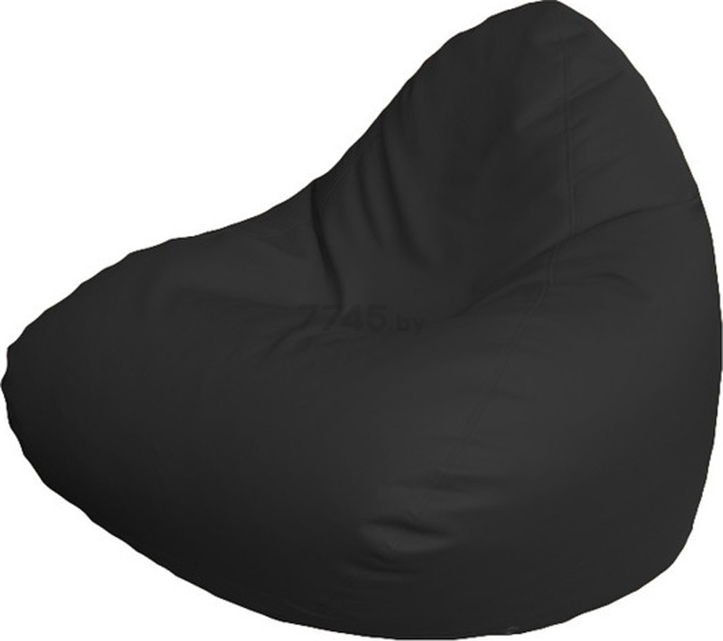 Кресло-мешок FLAGMAN Relax экокожа черный (P2.3-14)