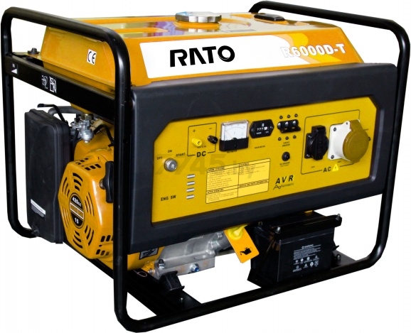 Генератор бензиновый RATO R6000D-T (R6000D-T)