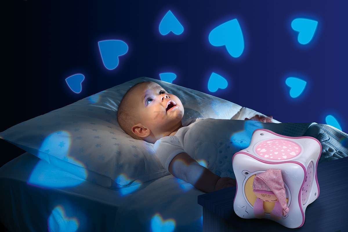 Ночник-проектор детский CHICCO Радуга розовый (2430100000) - Фото 4