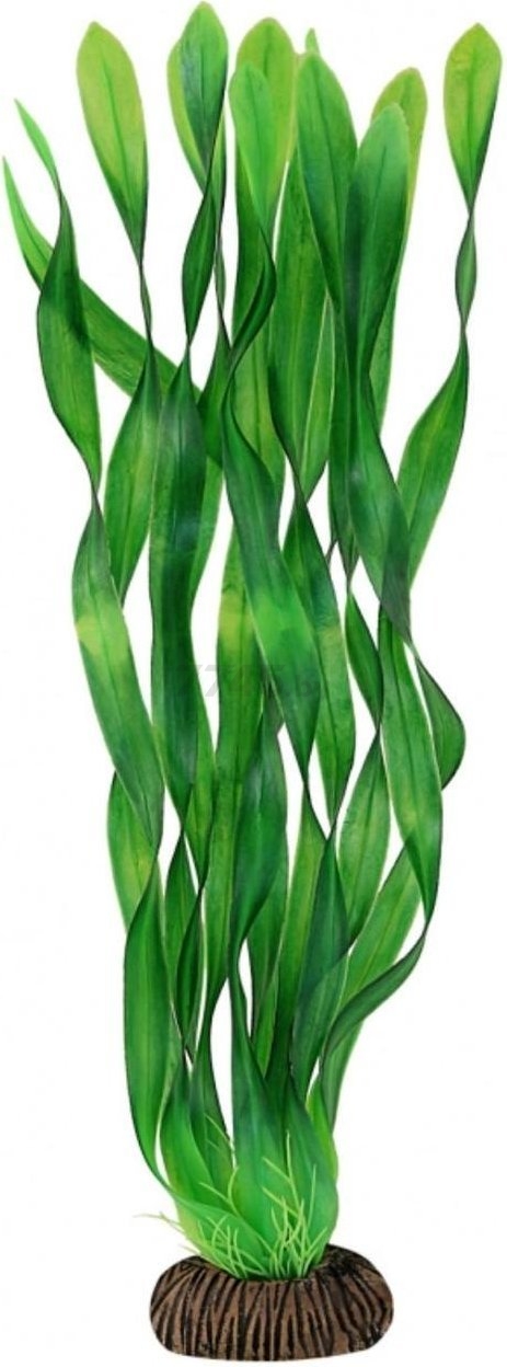 Растение искусственное для аквариума LAGUNA Валлиснерия зеленая 3455 35 см (74044050)