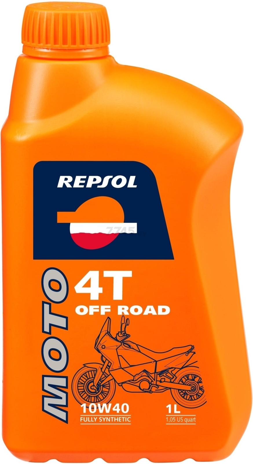 Масло четырехтактное 10W40 синтетическое REPSOL Moto Off Road 4T 1 л (RP162N51)
