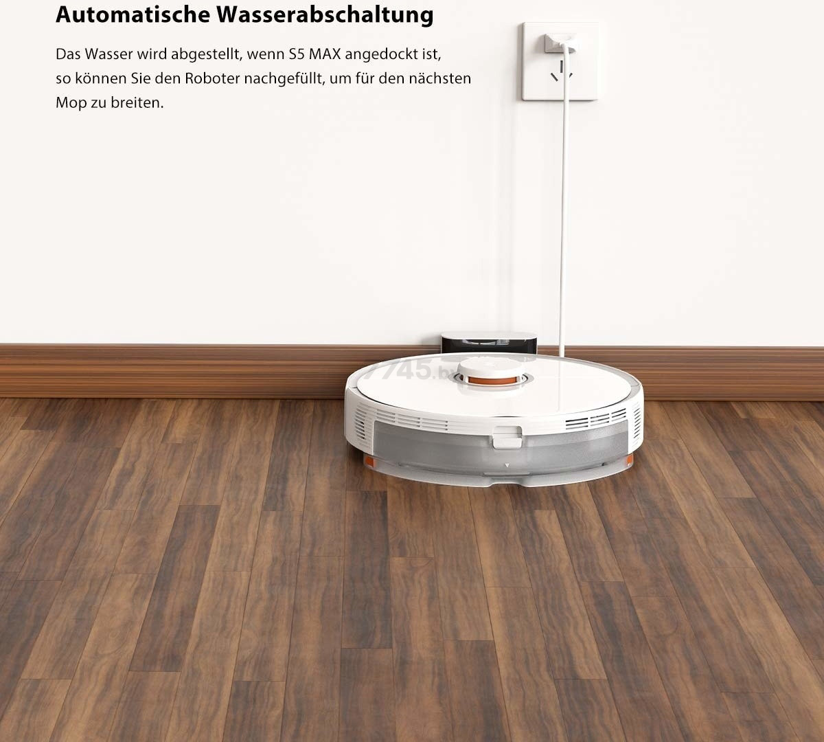 Робот-пылесос ROBOROCK Vacuum S5 Max White глобальная версия - Фото 9