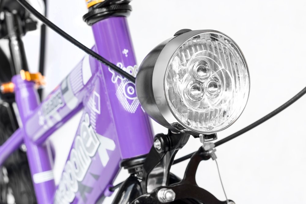 Велосипед детский RS Niki 18" фиолетовый - Фото 4