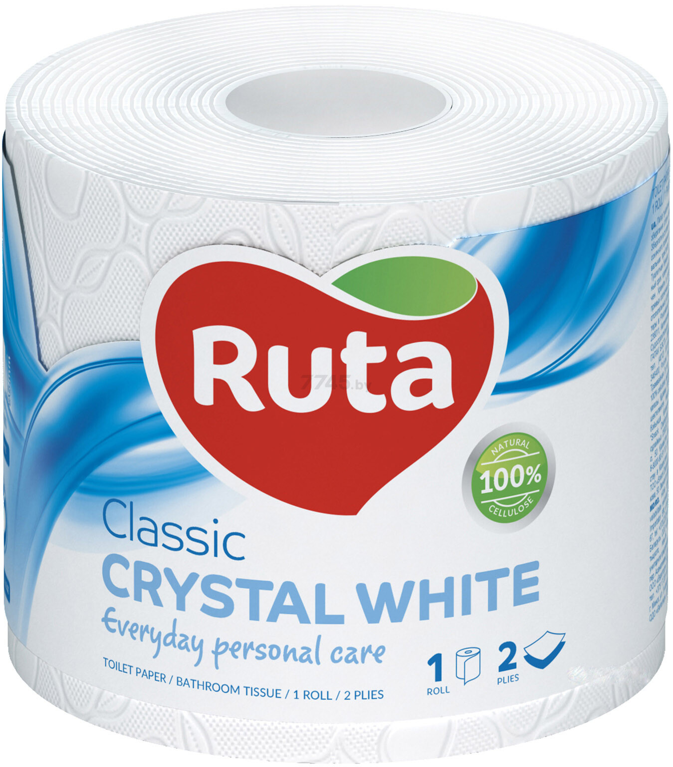 Бумага туалетная RUTA Classic 1 рулон (4820023744325)