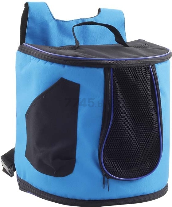 Рюкзак-переноска для животных TRIOL 30х30х30 см синий (31862001)