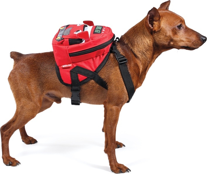 Рюкзак-шлейка для собак TRIOL Mini Dogs Автобус М 45-55 см (11361036) - Фото 2