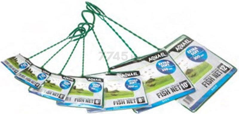 Сачок для аквариума AQUAEL Fish Net 20x15 см (245278)