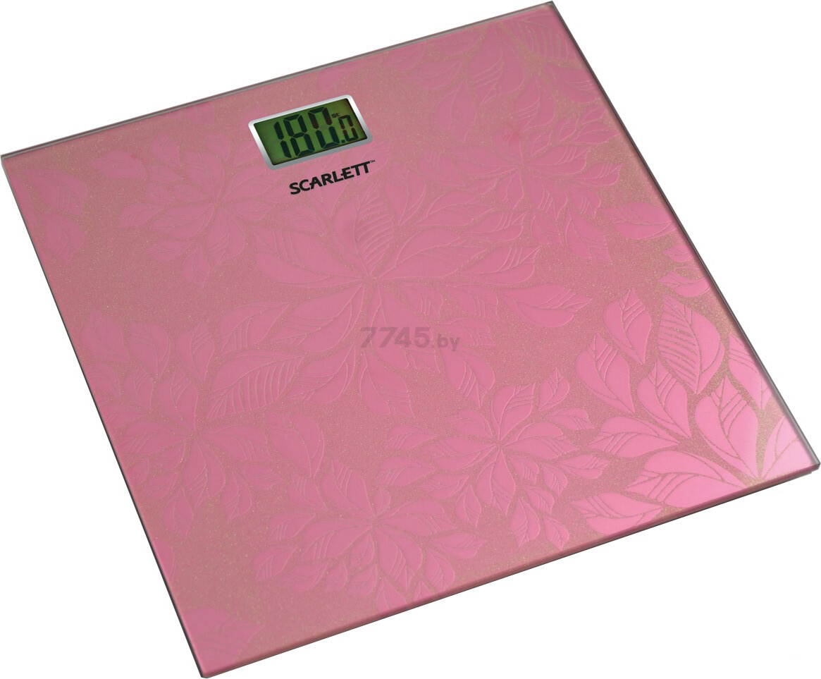 Весы напольные SCARLETT SC-217 розовый