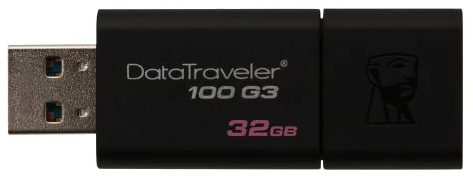USB-флешка 32 Гб KINGSTON DataTraveler 100 G3 (DT100G3/32GB) - Фото 2