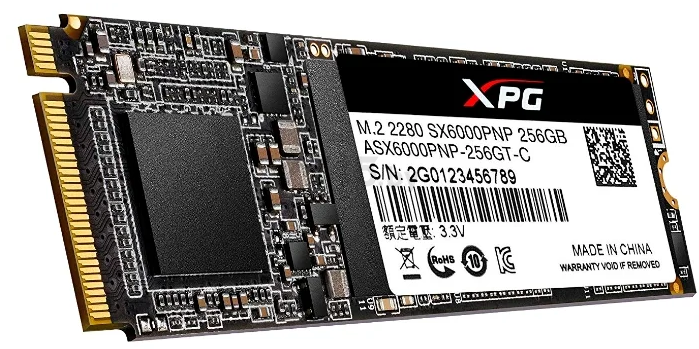 SSD диск A-Data XPG SX6000 Pro 256GB (ASX6000PNP-256GT-C) - Фото 3