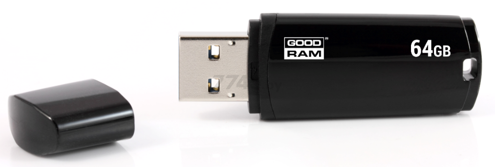 USB-флешка 64 Гб GOODRAM UMM3 MimicBlack (UMM3-0640K0R11)