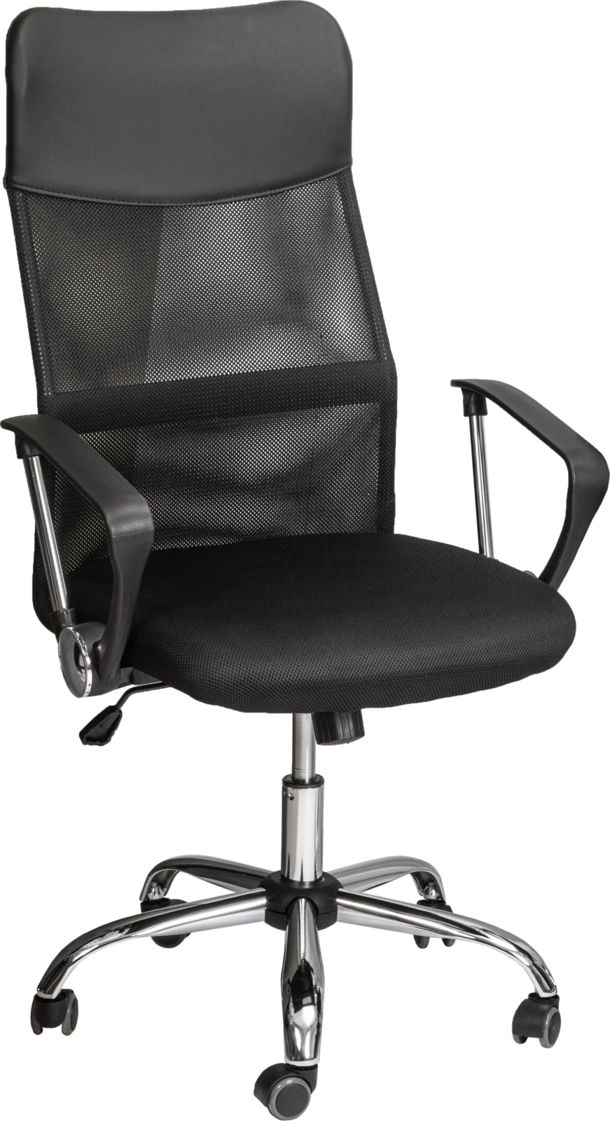 Кресло компьютерное AKSHOME Aria New Eco/сетка черный (65439)
