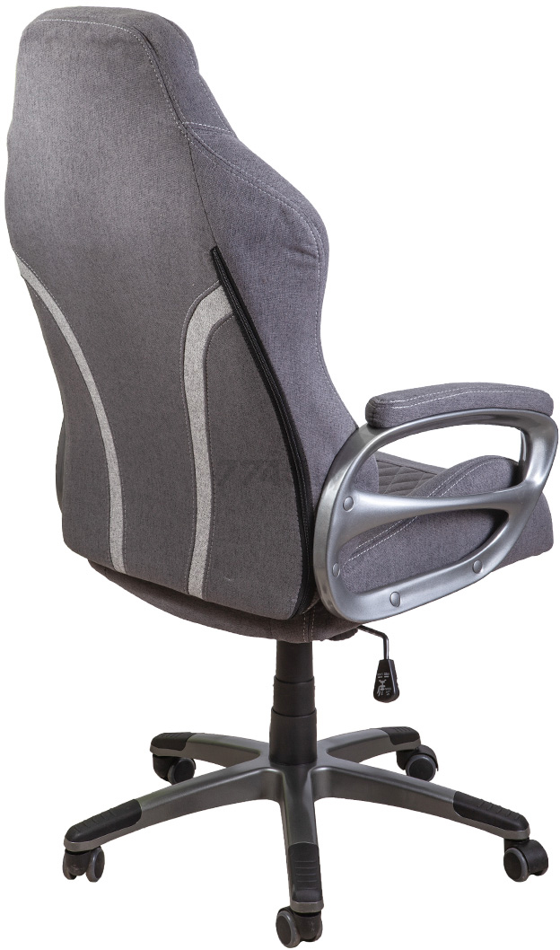 Кресло геймерское AKSHOME Devid ткань серый (63205) - Фото 4