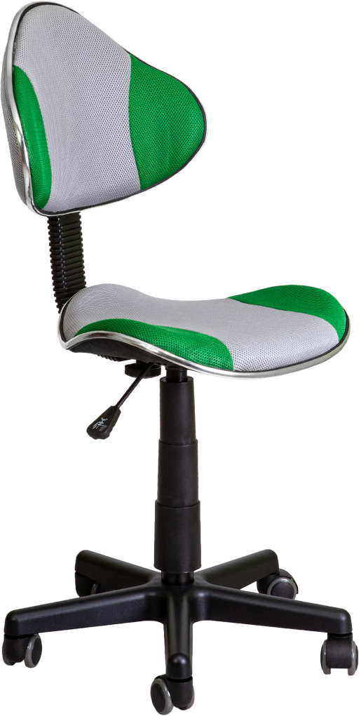 Кресло компьютерное AKSHOME Miami серый/зеленый (62019)