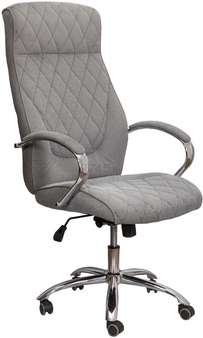 Кресло компьютерное AKSHOME Star ткань серый (55023)