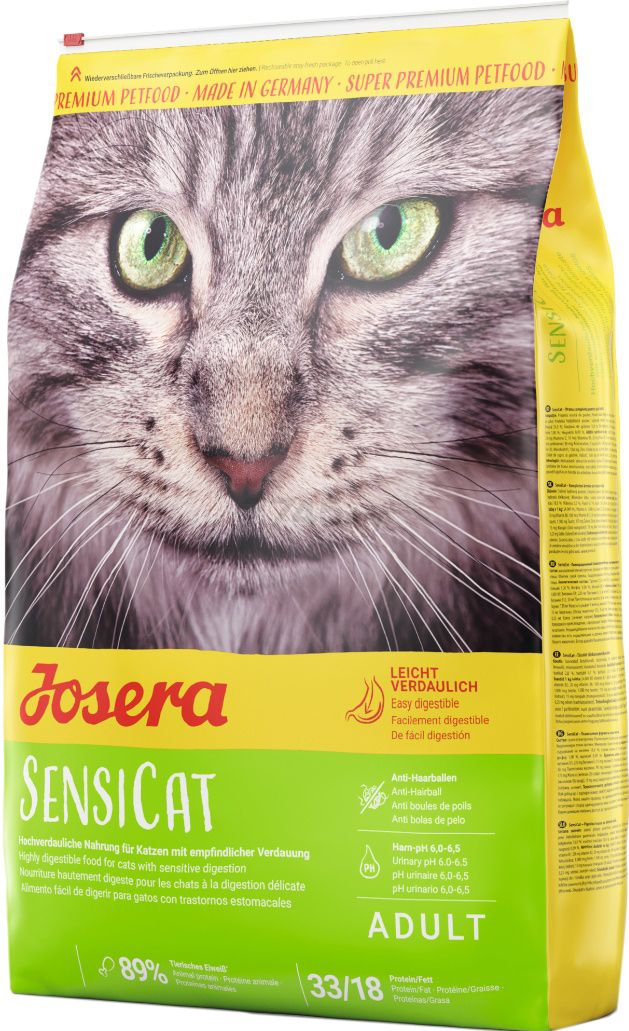 Сухой корм для кошек JOSERA Sensicat 10 кг (4032254749219)